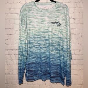 reel life sun ray defender size XXL real teal ombré